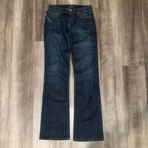 Fidelity Lily Gin Blossom Dark Boot Cut Jeans - 26